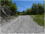 Ukanc - Planina Zadnji Vogel